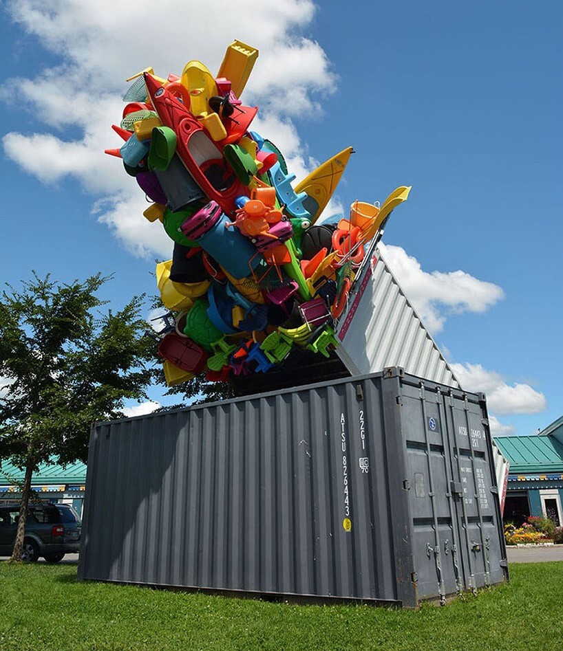 集装箱创意设计艺术展品