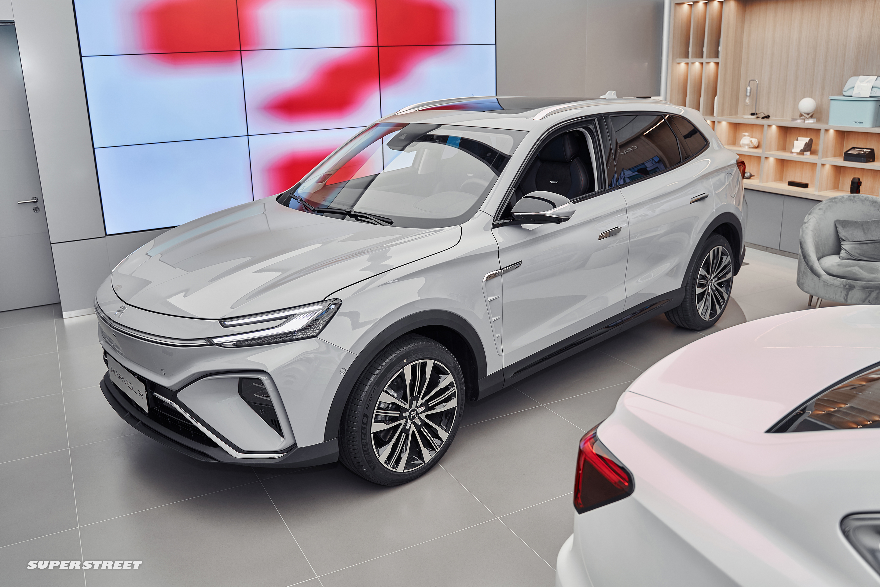 智慧城市座驾5g智能上汽marvelr汽车