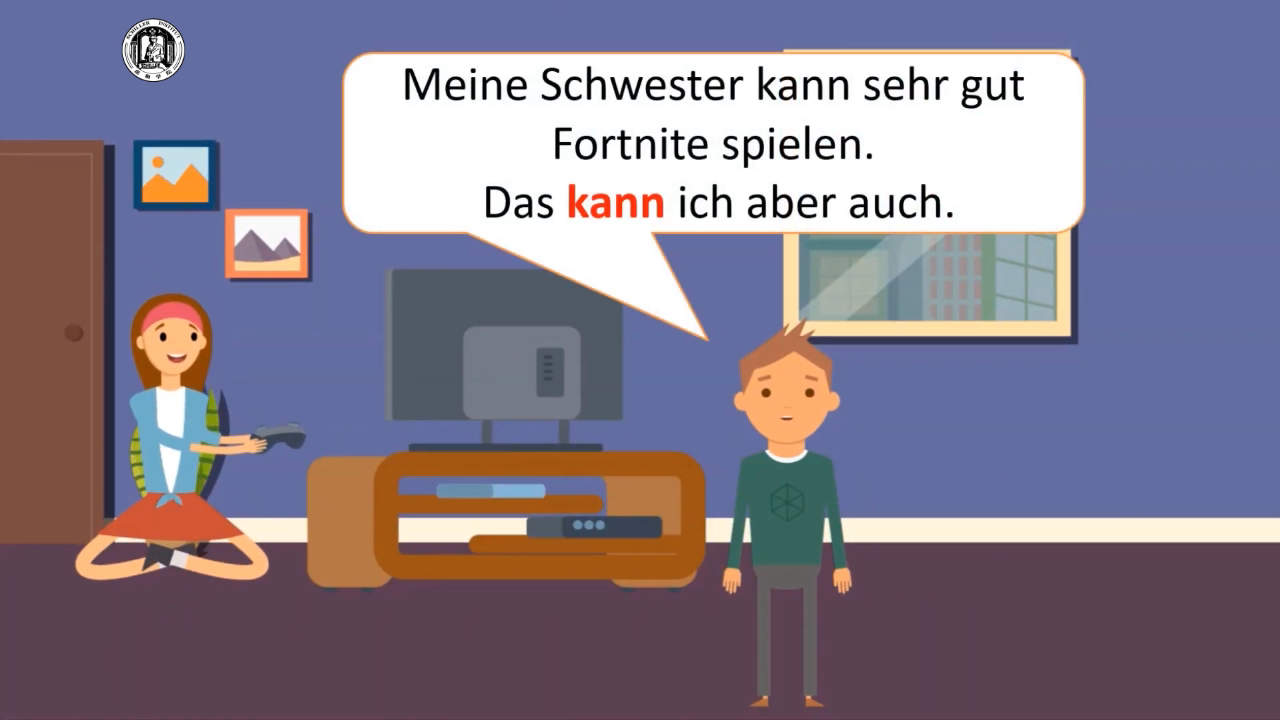 [德语] 这下能记住了吧？情态动词 können_凤凰网视频_凤凰网