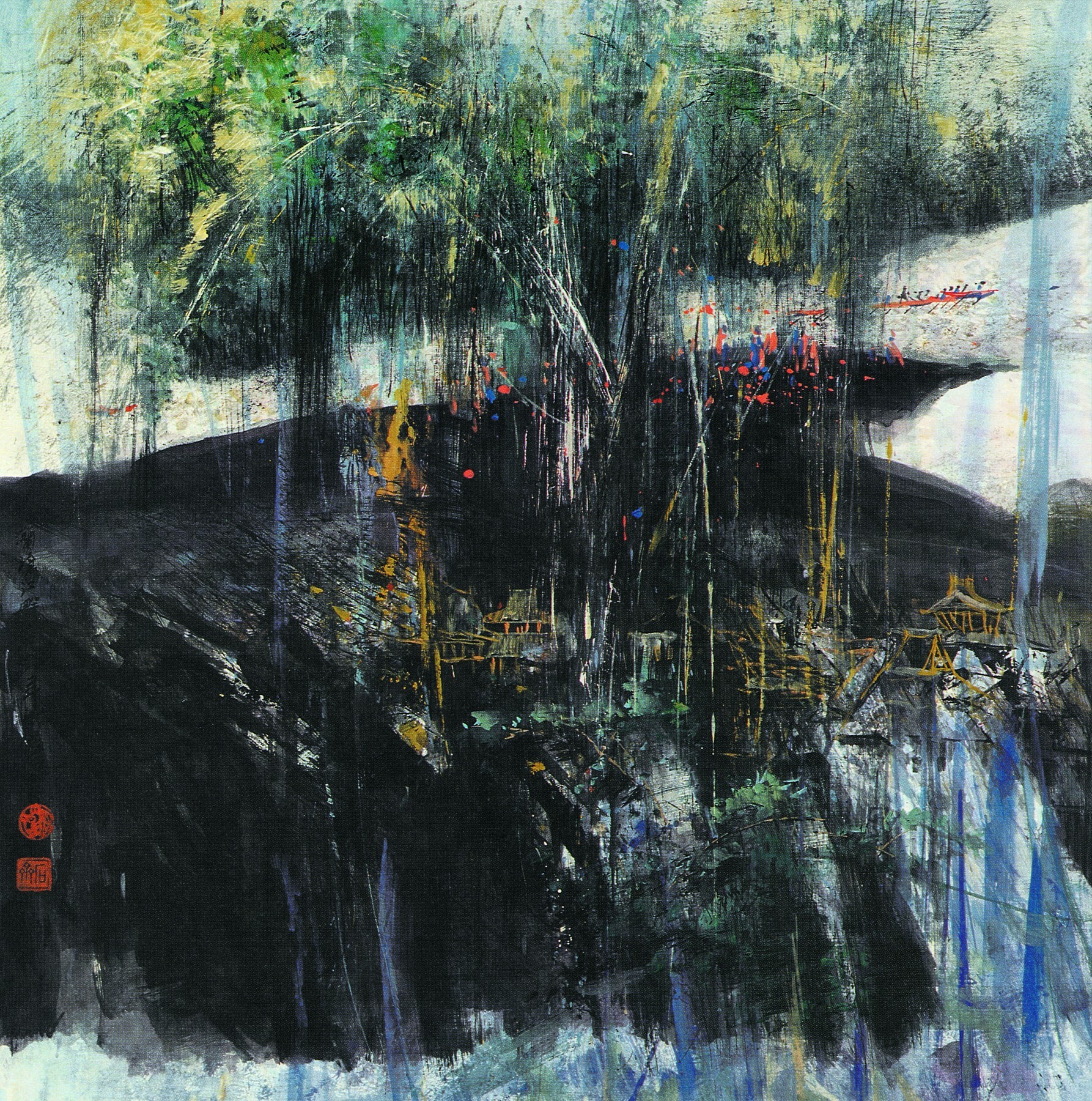 翕兮| 水中天解读石齐"具象,意象和抽象"的三象合一