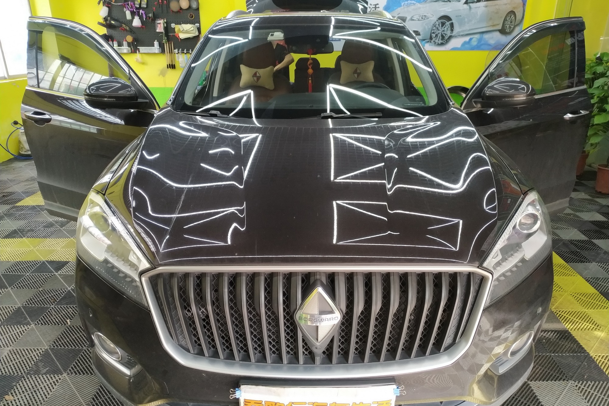 广州番禺专业汽车改装乔歌行汽车生活宝沃bx7隔音改装