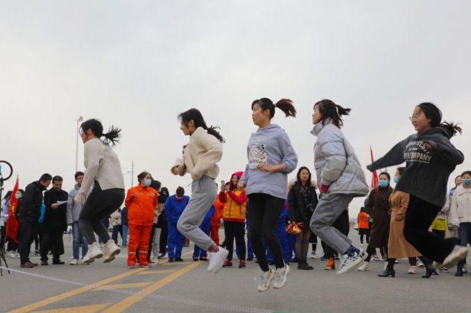 巾帼建功新时代 商投女将趣运动