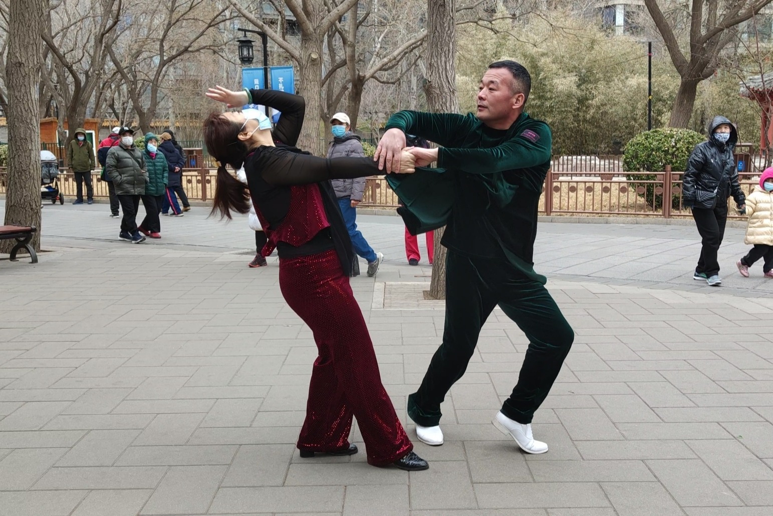 晨晨吉特巴最美的情缘双人对跳歌美舞美