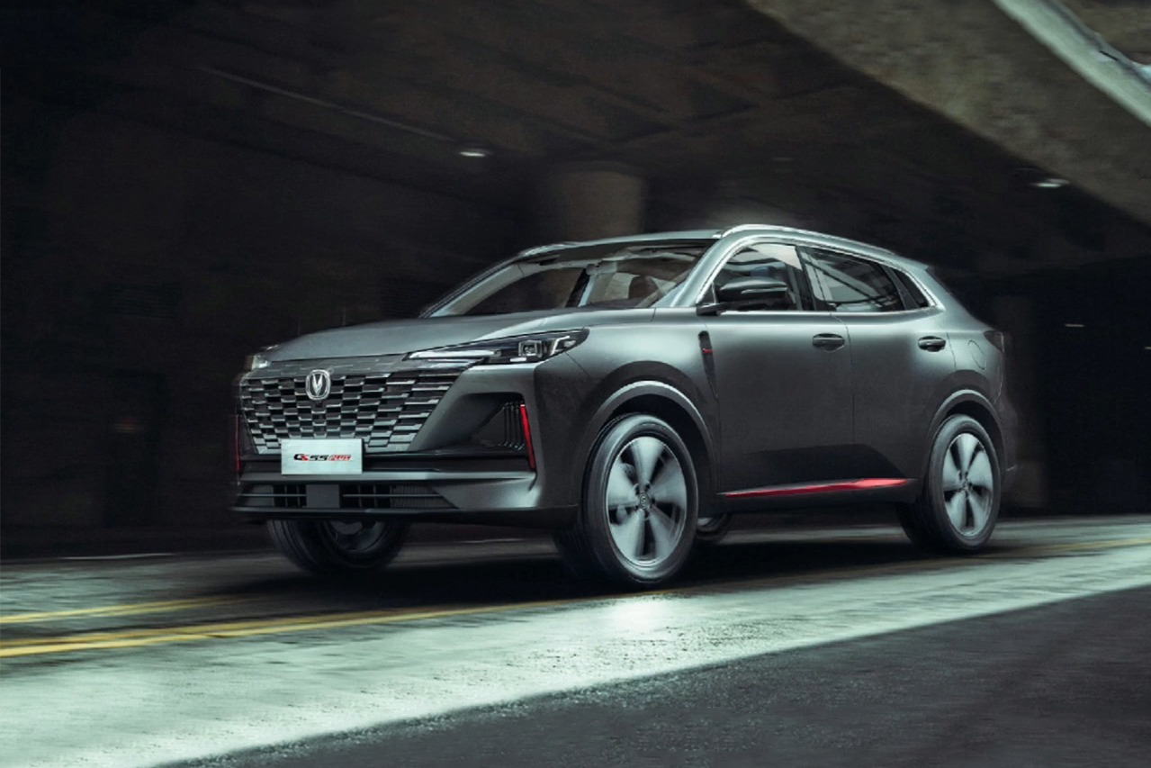 新车快讯全新换代长安cs55plus官图发布造型升级轴距加长