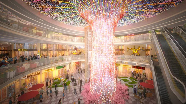 具有商场和公园双重身份,阜阳嘉年华广场把"花样"玩出新高度