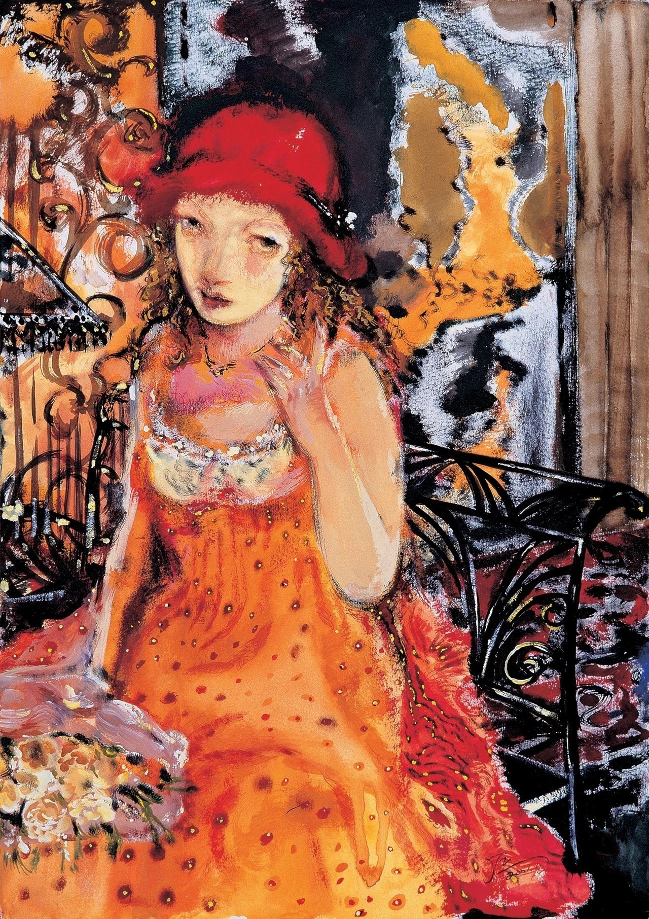 翕兮| 夏俊娜画中的都市女孩