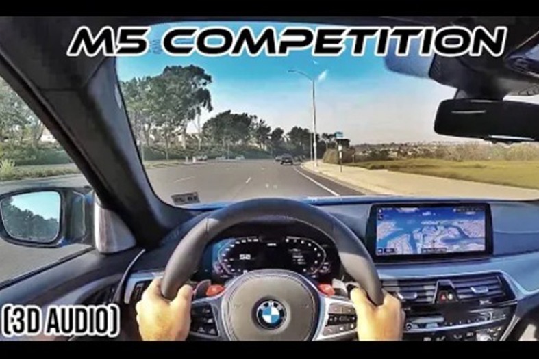 【海外新车】云试驾 2021款宝马M5雷霆版  第一人称POV