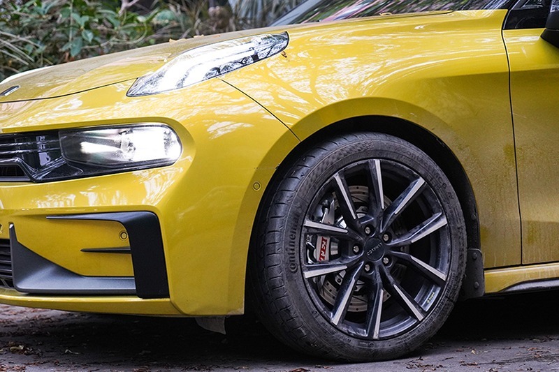 领克03+升级刹车改装案例 改装TEI Racing四活塞&加大碟刹车套件