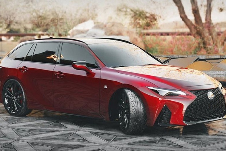 雷克萨斯全新IS旅行版曝光！搭3.5L引擎+8AT，外观造型更运动