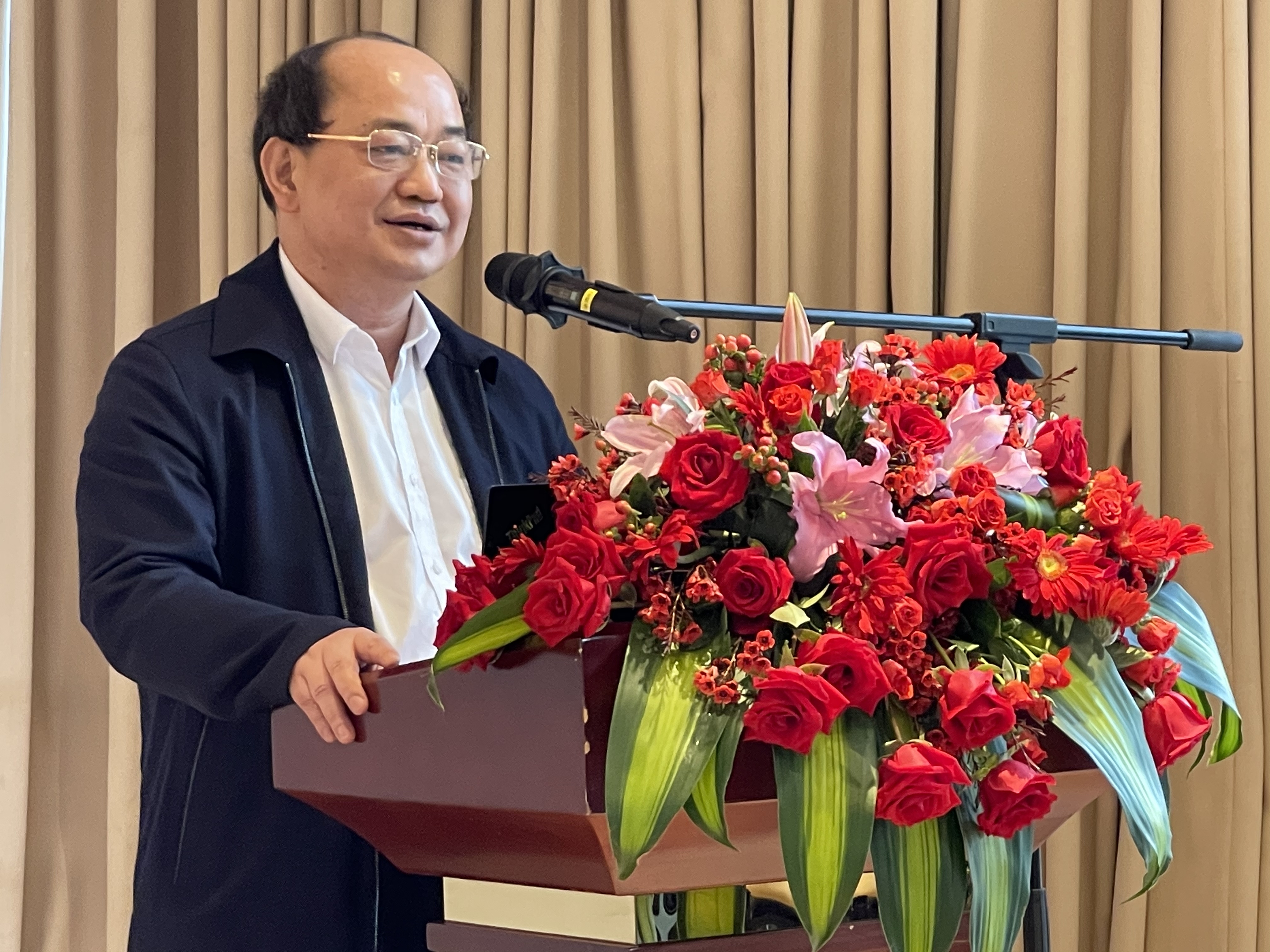 仪式上,深圳市云上田园物联网农业科技有限公司董事长 高国平进行致辞