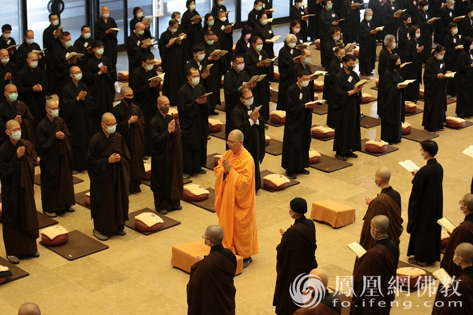 法鼓山农禅寺举办清明报恩法会 为祖辈超度为亲友祈福 凤凰网