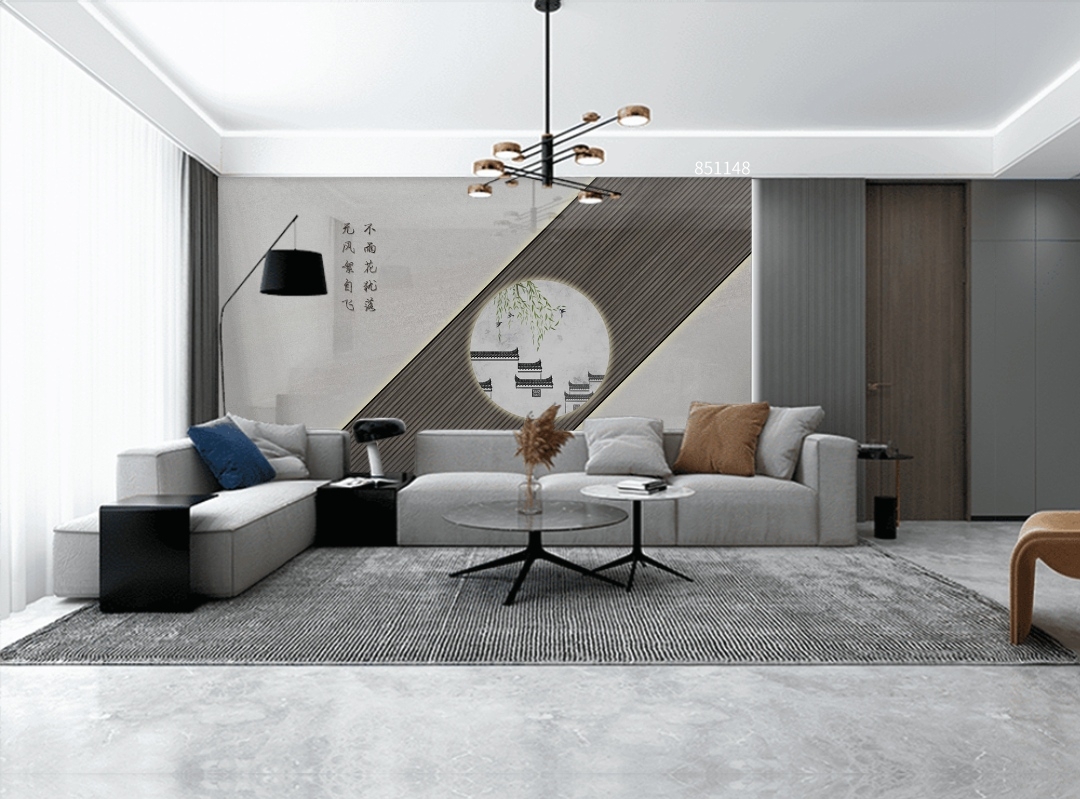 中国担当引领潮流,禅意悬空沙发背景墙彰显一份生活态度__凤凰网