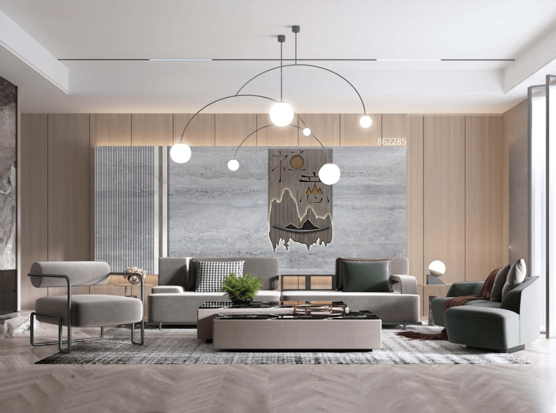 中国担当引领潮流,禅意悬空沙发背景墙彰显一份生活态度__凤凰网