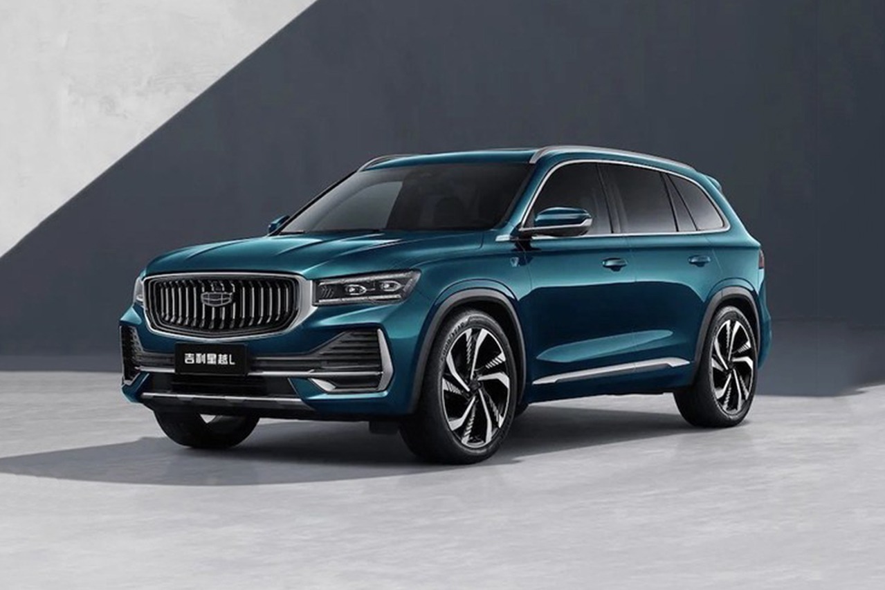 新车快讯｜吉利星越L新增翠羽蓝配色，满满高级感，上海车展亮相