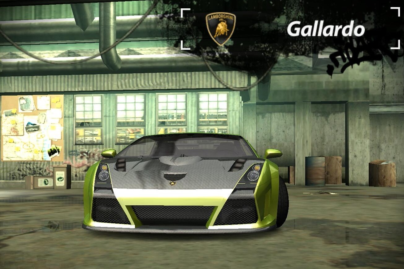 爷青回回顾极品飞车9中的经典车型兰博基尼gallardo