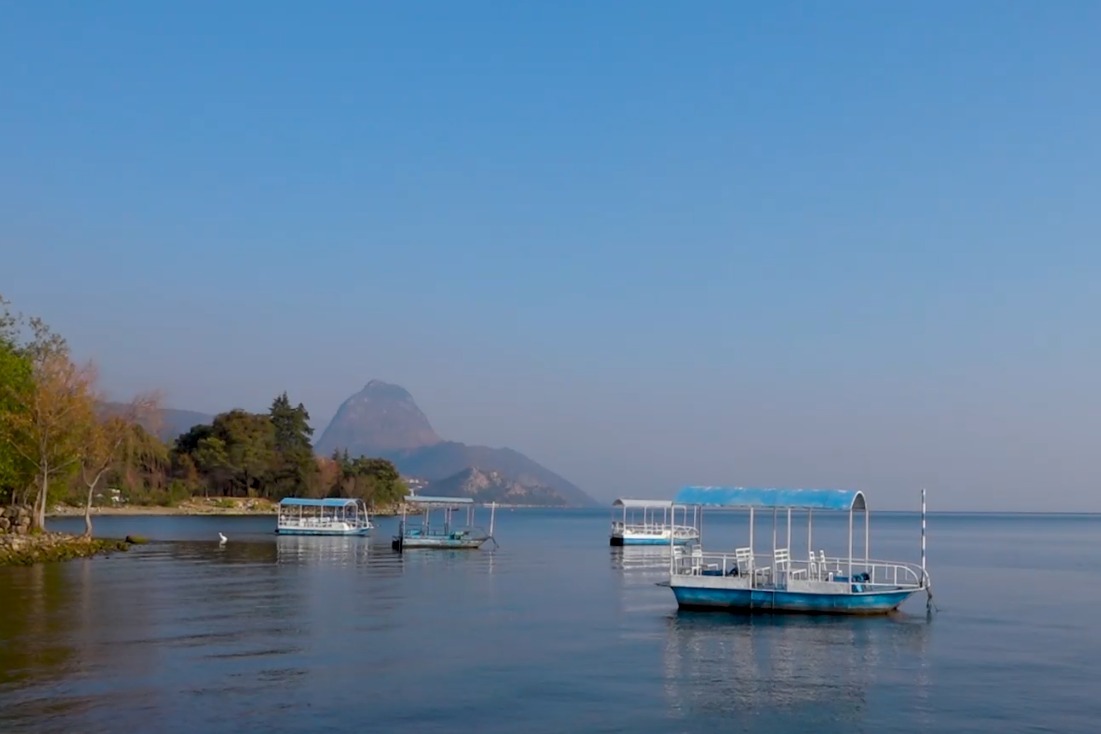 彩雲之南玉溪撫仙湖旅遊攻略必去自然風光山水風景姚青春2021_鳳凰網