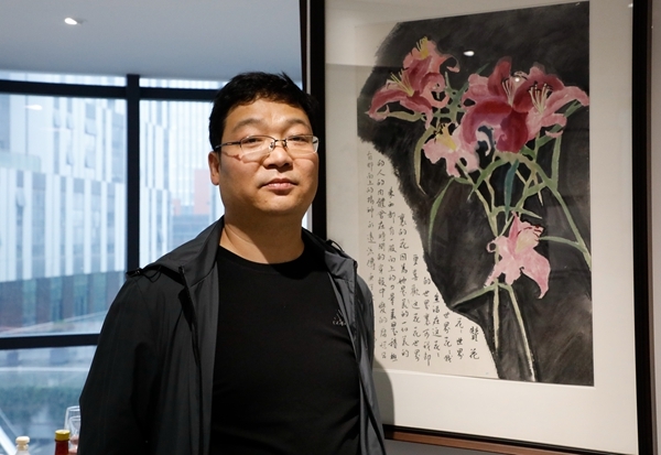 "艺道酬心——画说"黄高辉绘画作品展在西安丝路艺术馆开幕