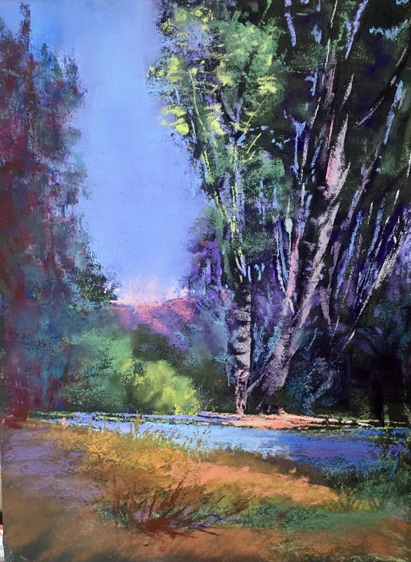 色粉笔风景绘画——罗伯特·韦恩布赖特40幅画作欣赏 