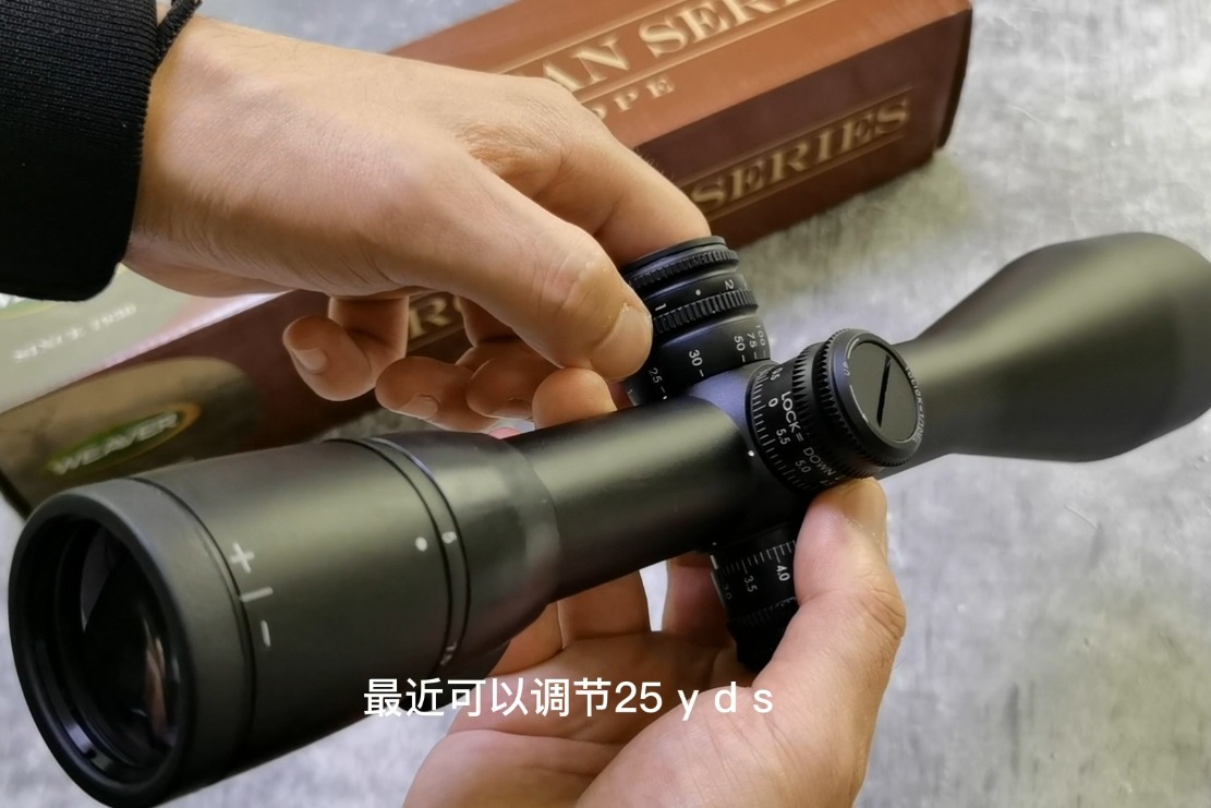 开箱980阿诺卡25倍大倍率瞄准镜56超大物镜