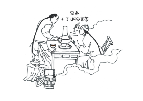 凉茶,逐渐成为火锅标配. 人们爱吃火锅,不再担心上火.