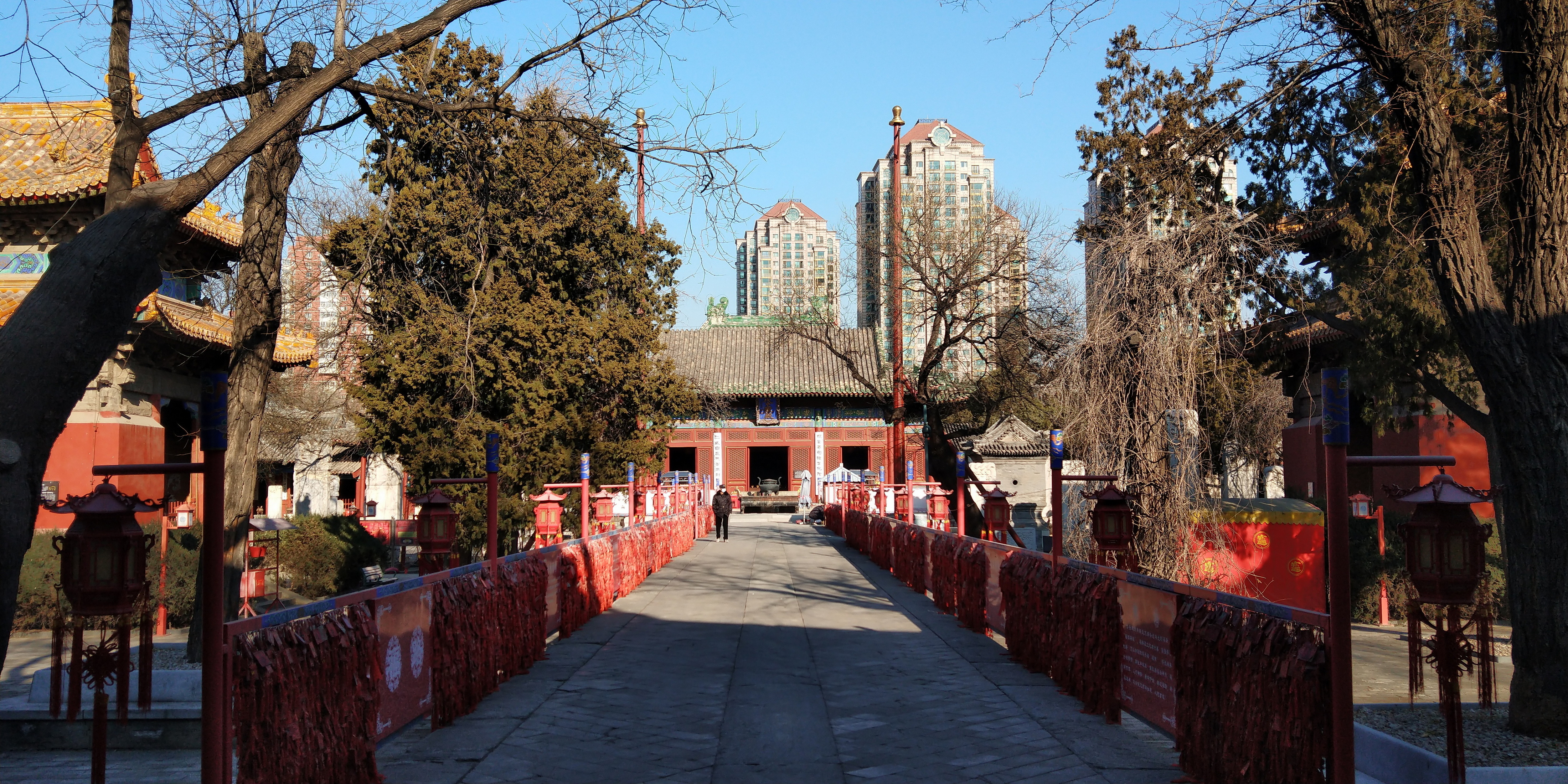 思窩花臉:東嶽廟,道教正一派在華北地區最大的廟宇