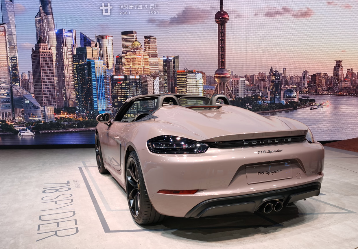 保时捷718spyder911turbos纪念版正式上市