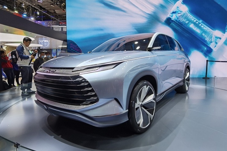2021上海车展比亚迪xdream概念车正式亮相