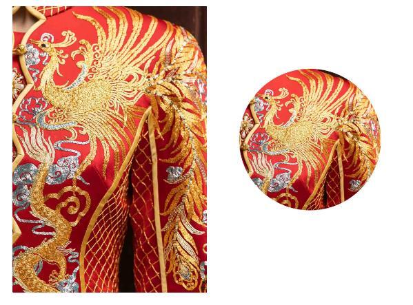 灵瑞羽仪的现代演绎:嫁衣里的新中式之美