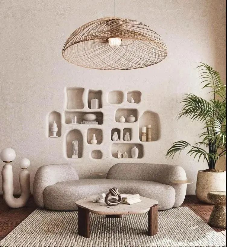 多样风格轻松应对 ▲想要告别传统的书柜,那就做个壁龛吧~造型灵动的