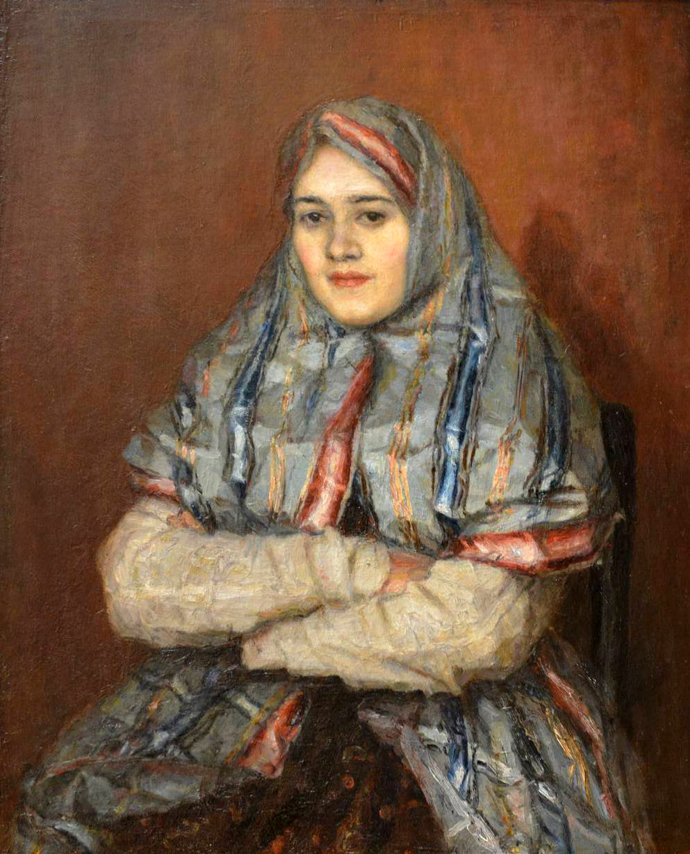 俄罗斯特列恰柯夫美术馆藏品人物油画作品欣赏