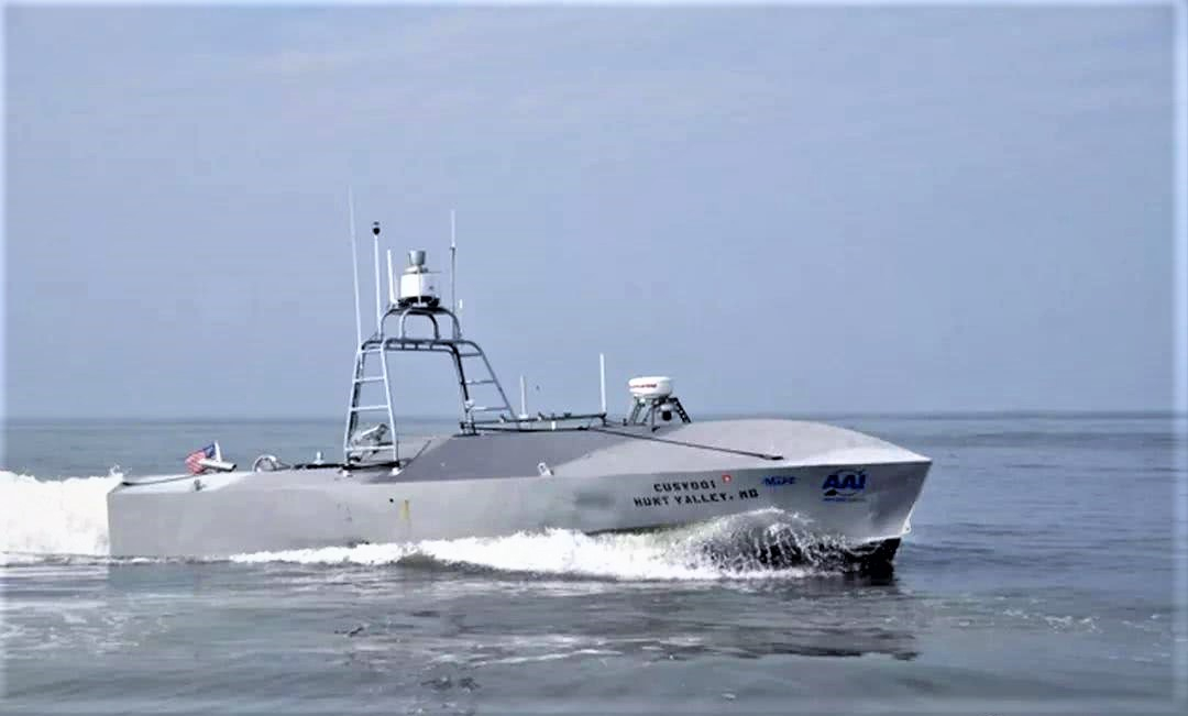 美国第2艘中型无人艇"海鹰"号交付,倾力打造全球首支无人舰队