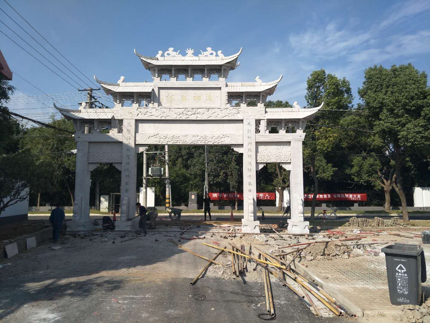 嘉祥石雕之乡山神节美丽的传说与石牌坊的历史渊源