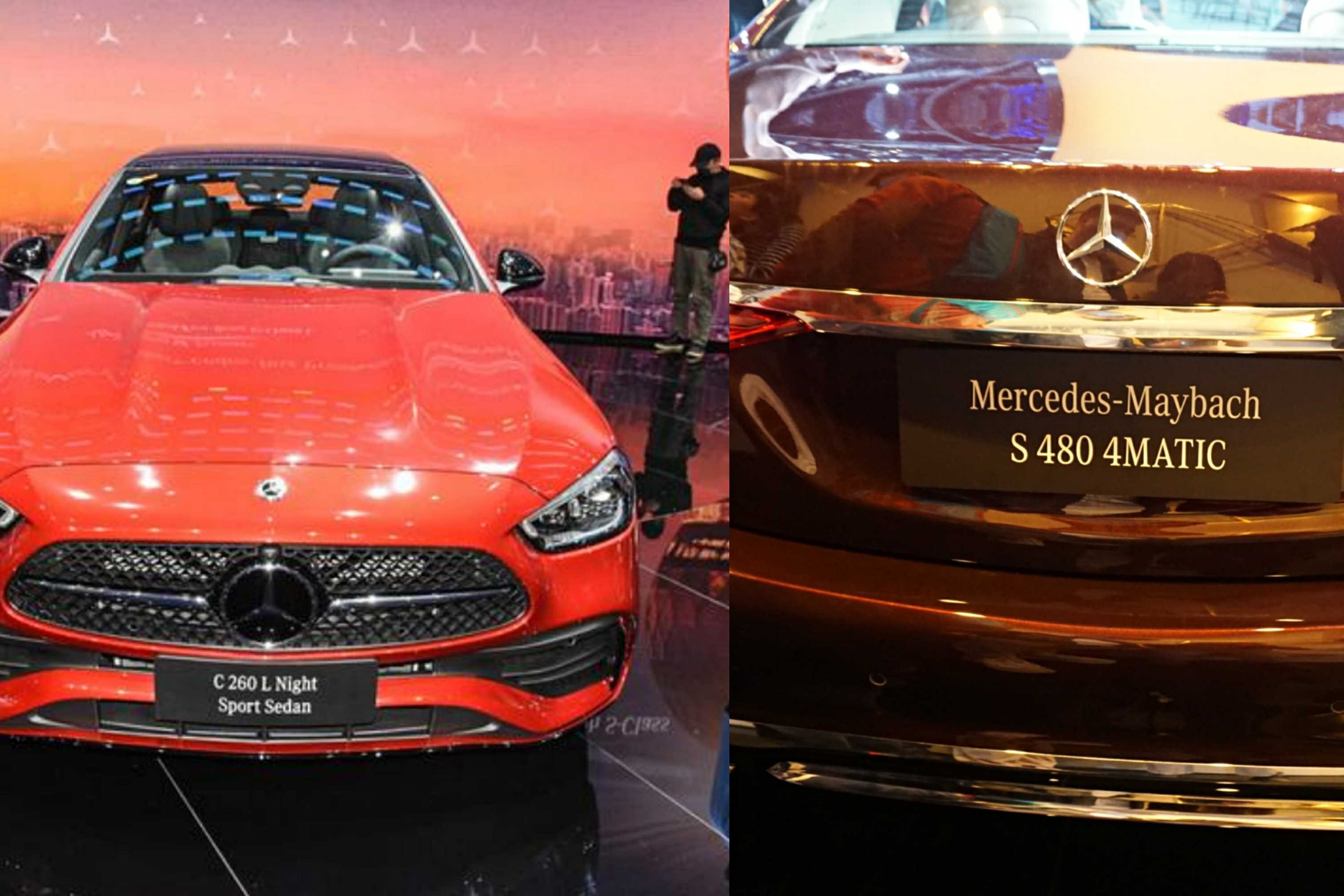 全新奔驰C加长89mm 迈巴赫S480无视智能化依然傲慢从容