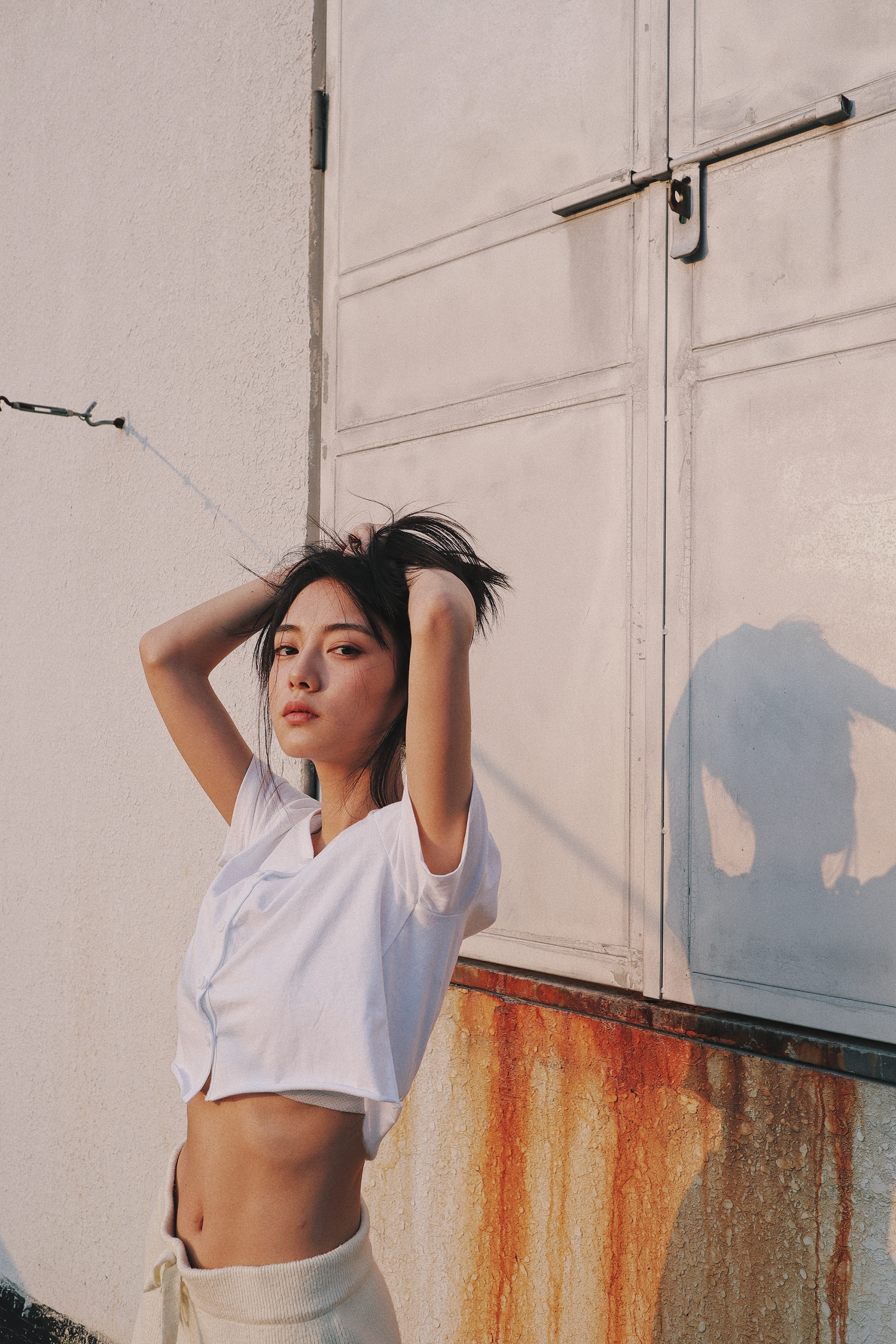 叶可儿春日写真曝光 清新元气率性自然__凤凰网