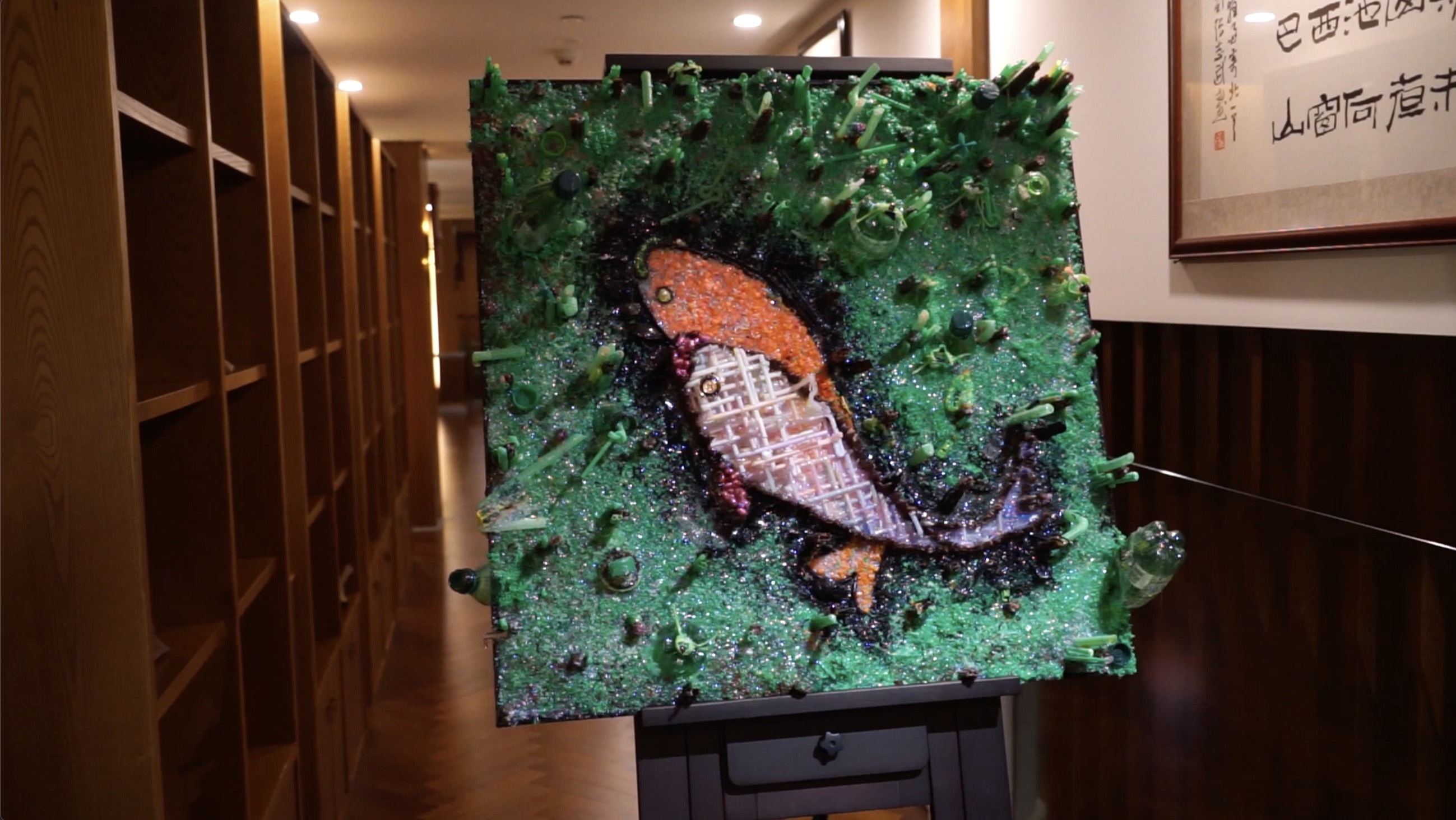 "无废星球,生态美学艺术展"亮相成都 倡导绿色发展理念__凤凰网