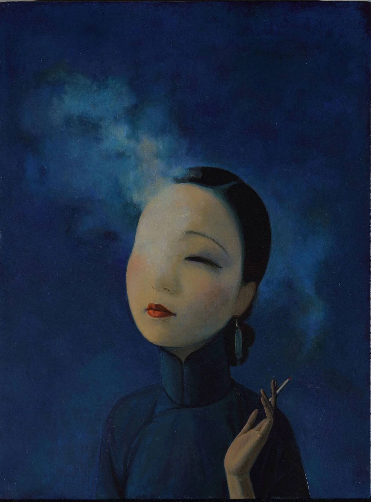翕兮 | 刘野:每一幅作品都是我的自画像__凤凰网