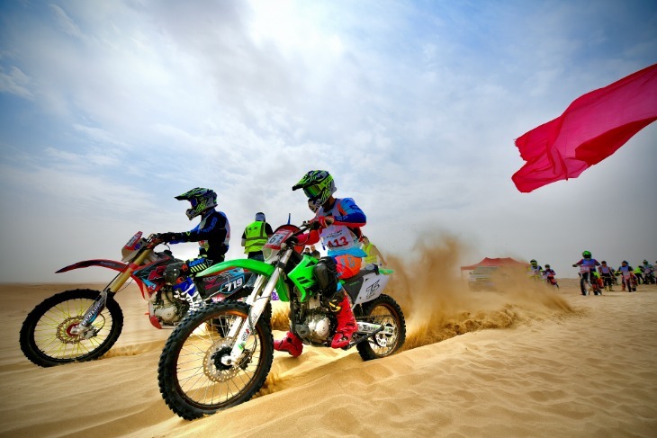 2021武威第一届沙漠绿舟嘉年华摩托车越野赛