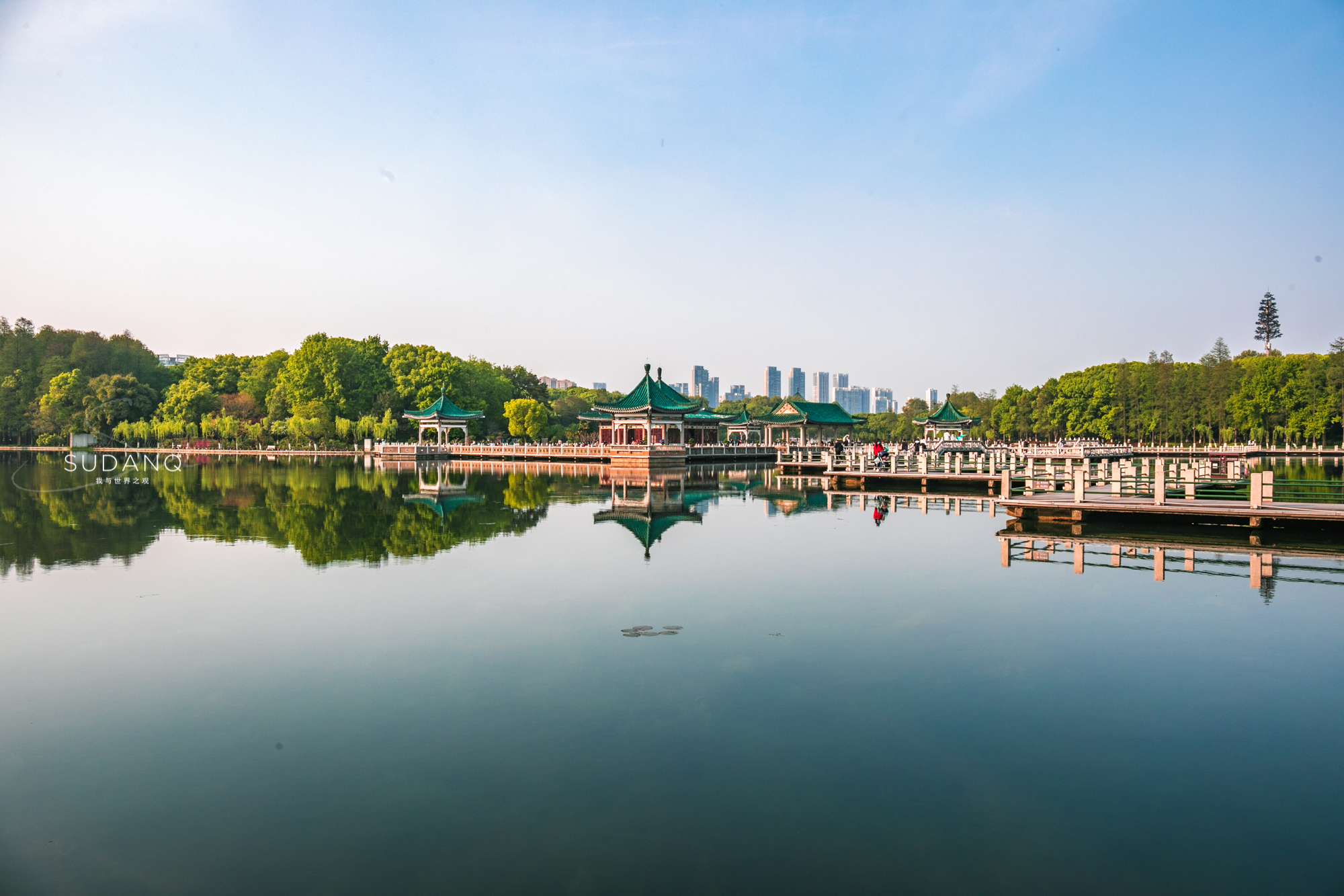 武汉东湖公园照片图片