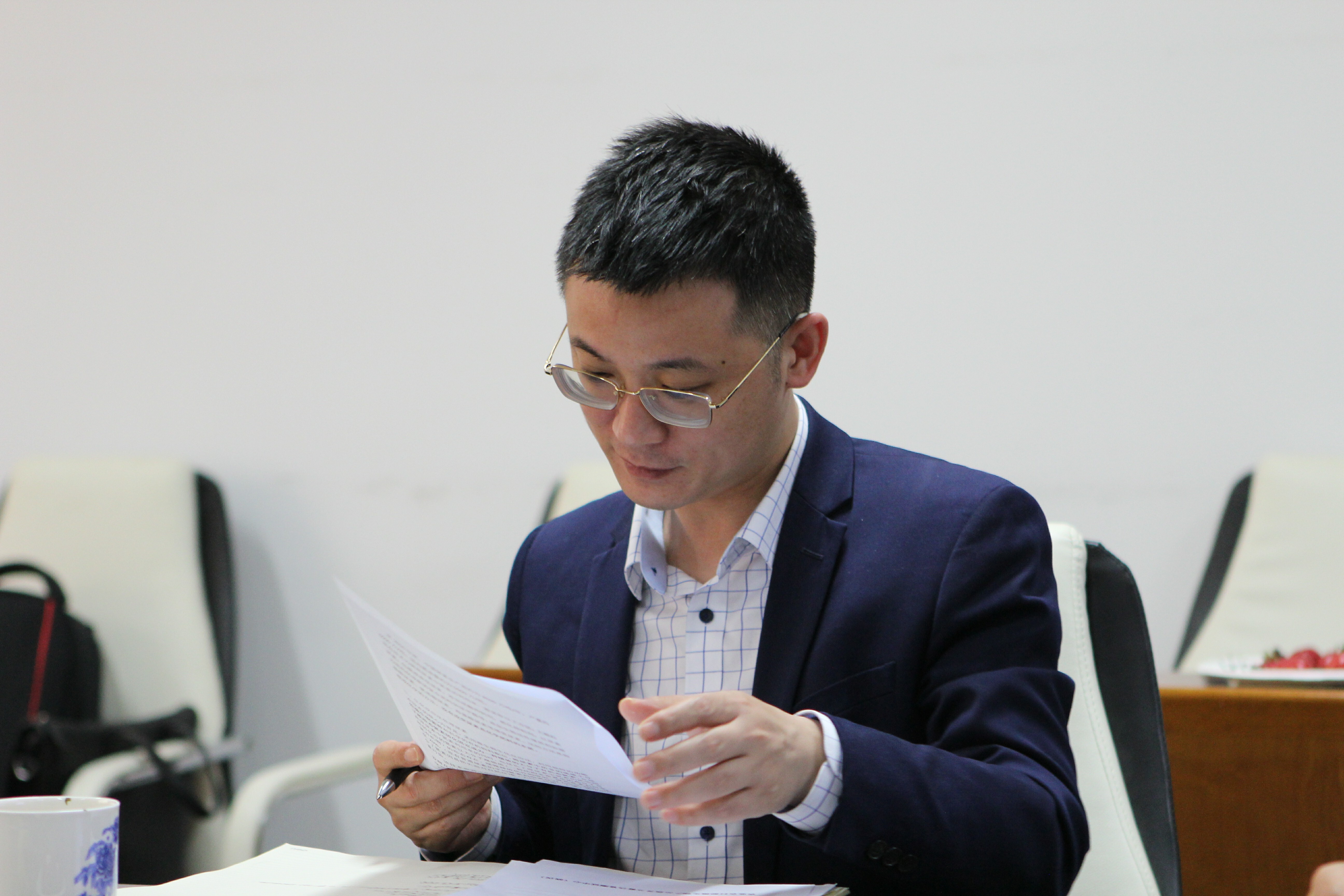 江西鑫邦生化有限公司销售总监范俊杰出席会议