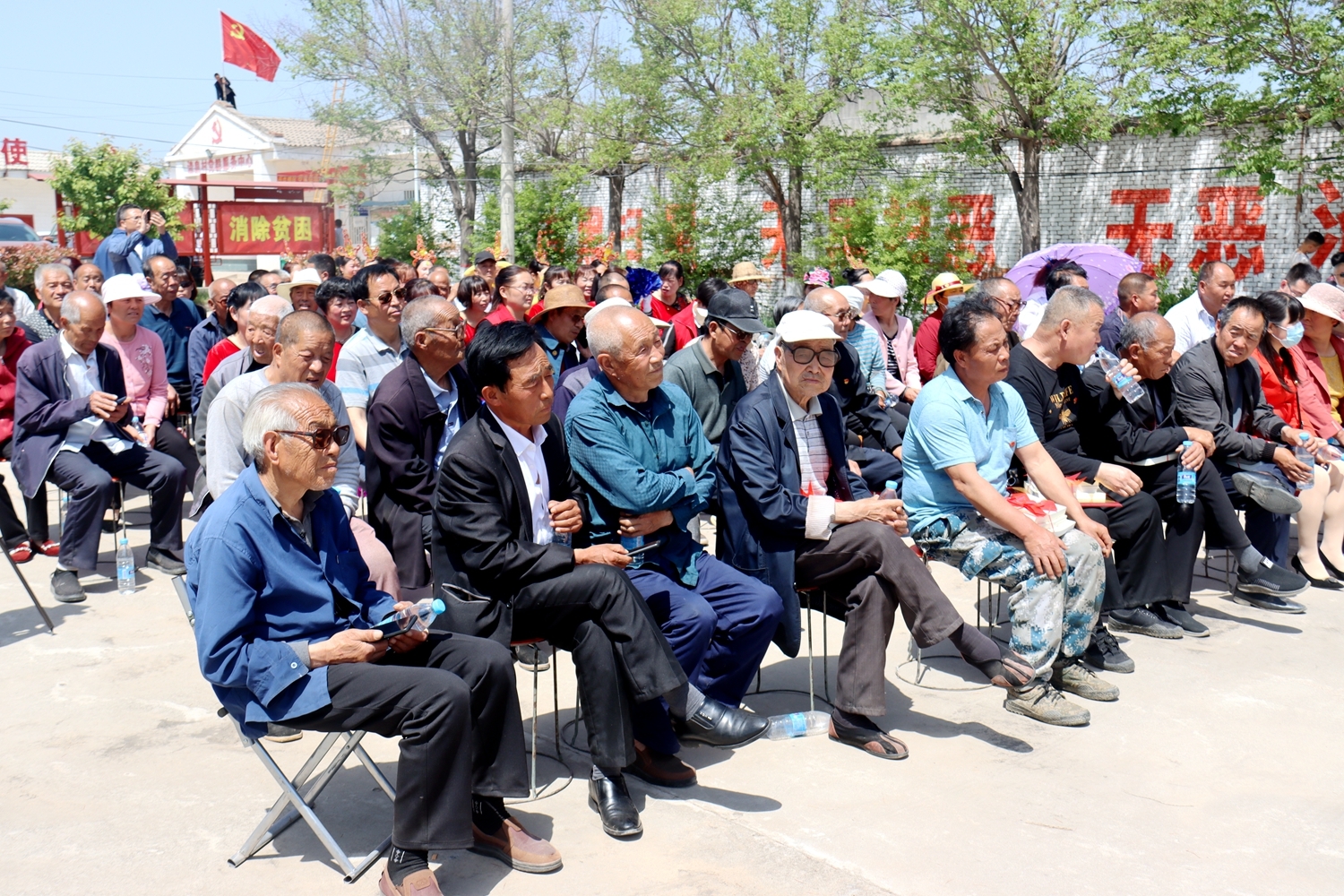 陝西蒲城縣高陽鎮清泉村慶祝建黨100週年聚力鄉村振興活動圓滿舉辦