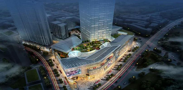 绿地象南中心立足原有的巷道肌理延续南昌市民对老街区的集体记忆