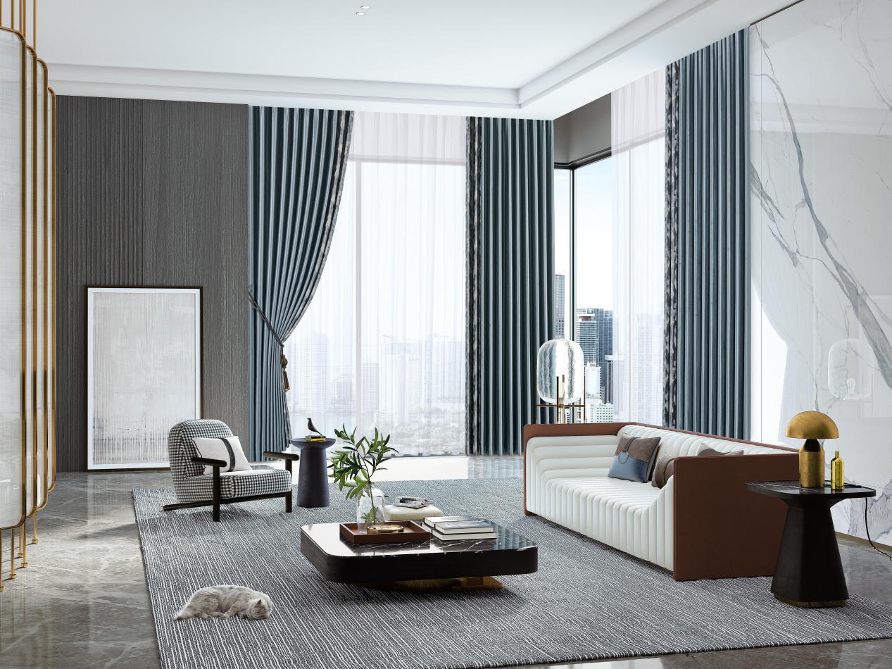 米兰窗帘2021窗帘新品《路易斯》系列丨美学工艺 缔造品位