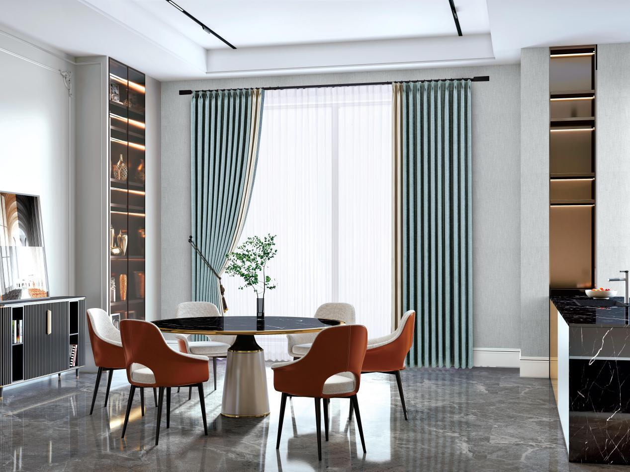 米兰窗帘2021窗帘新品《路易斯》系列丨美学工艺 缔造品位