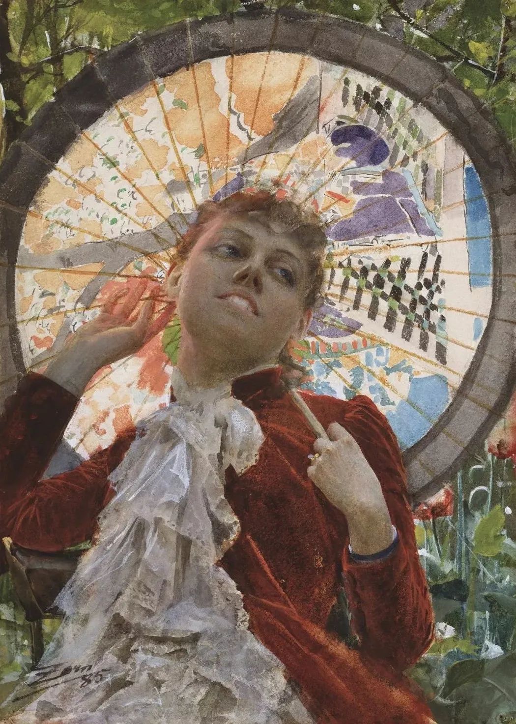 瑞典艺术大师安德斯·佐恩绘画作品欣赏