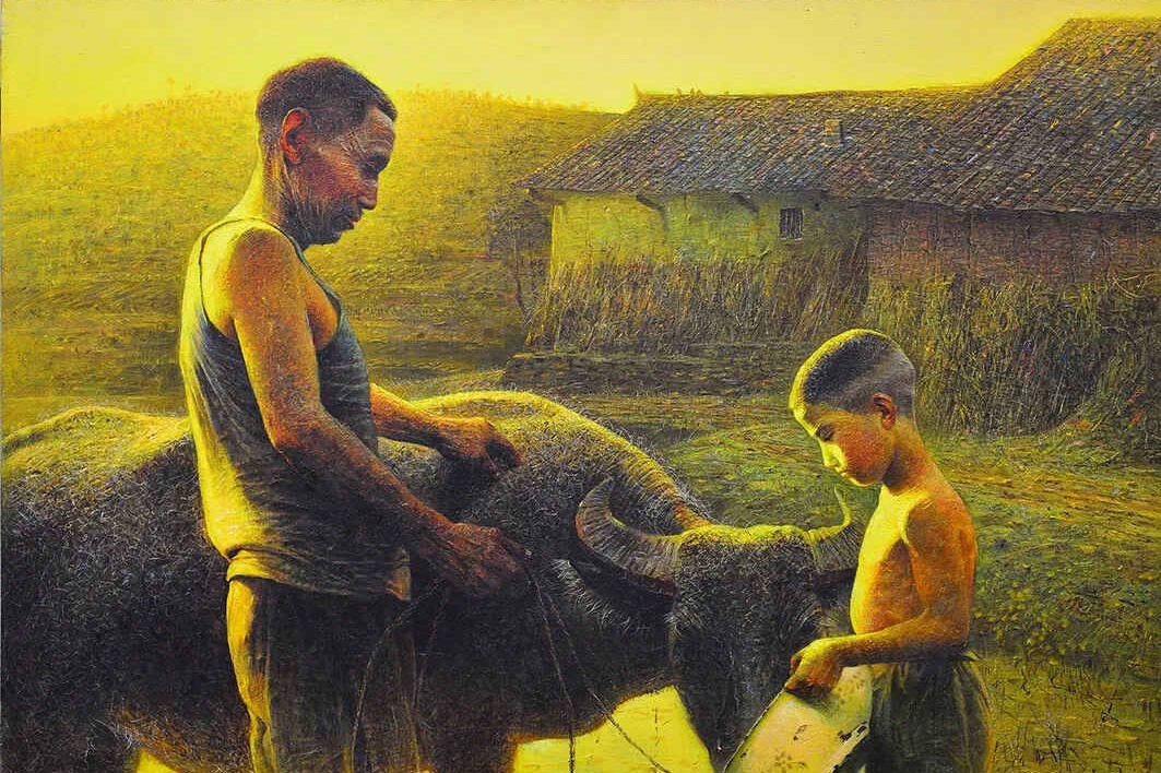翕兮 | 罗中立作品欣赏_凤凰网