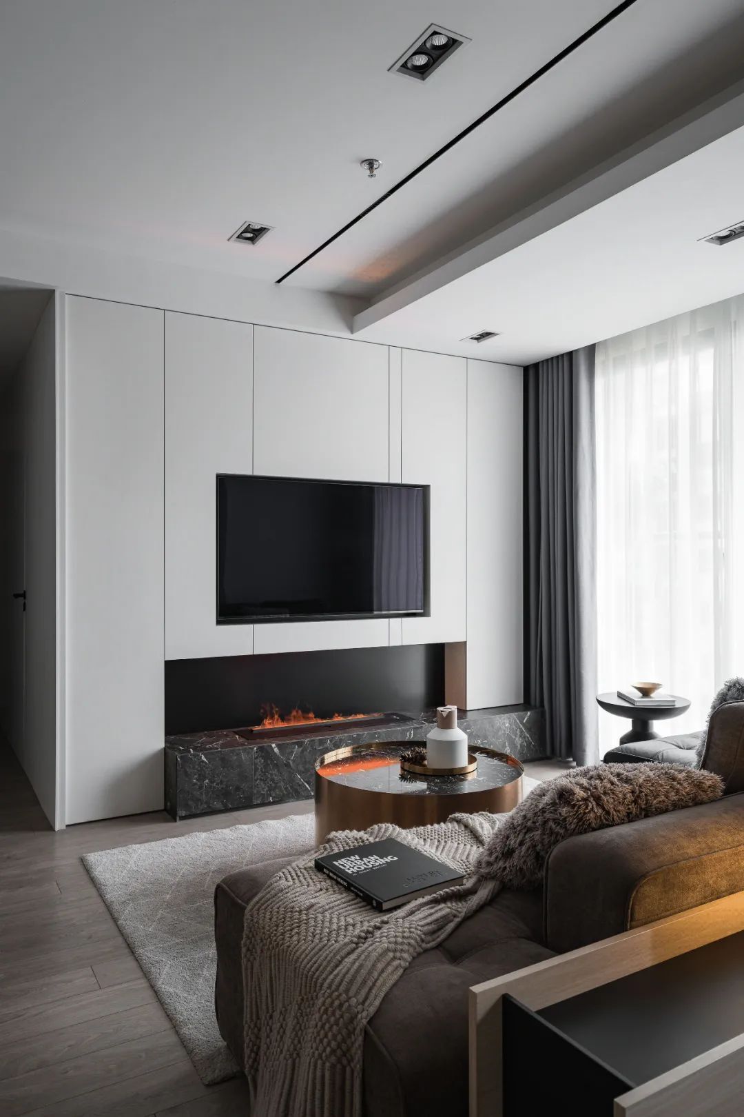 西安室内空间设计师:原木极简住宅,才是极致舒适的家!