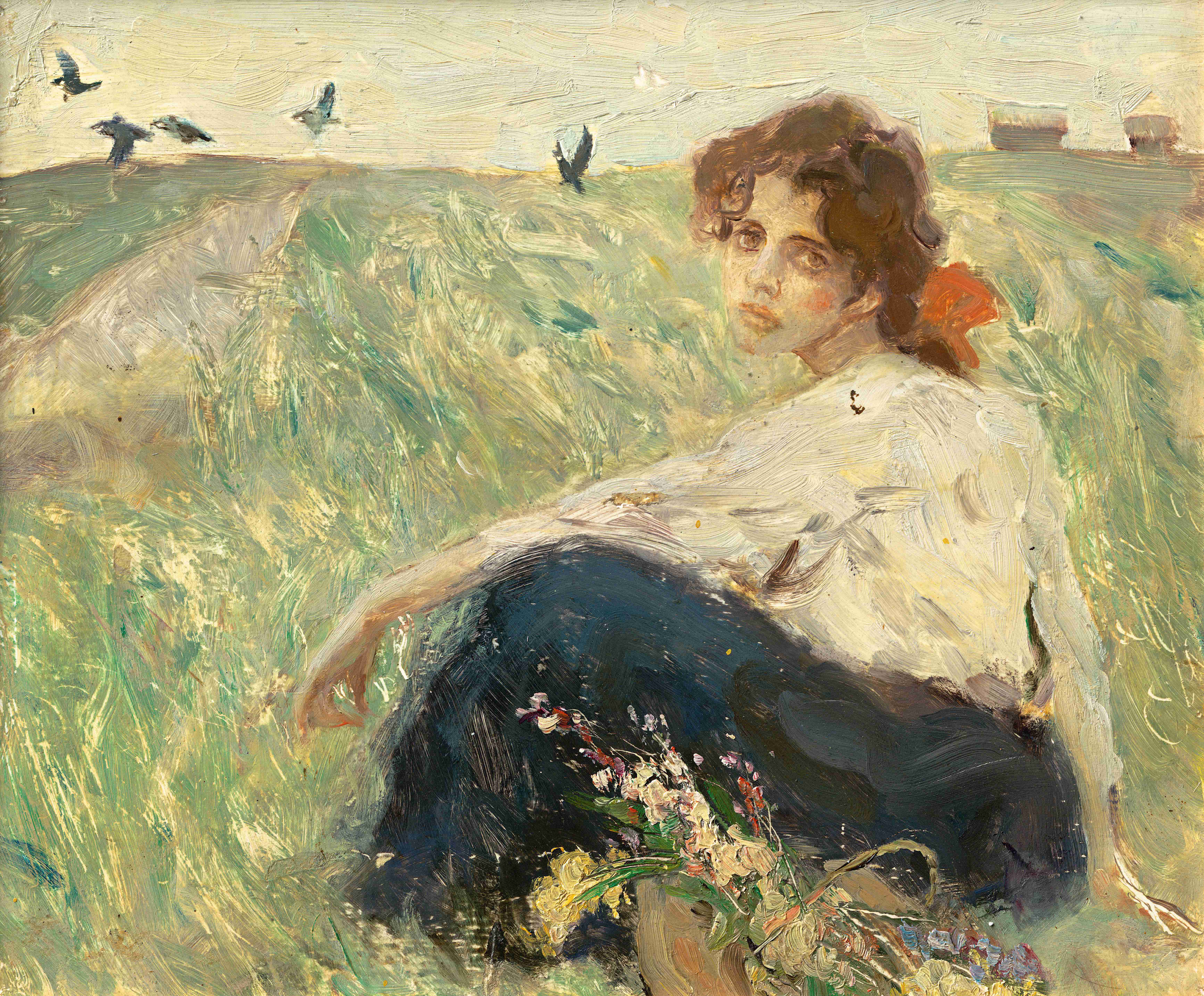 翕兮| 何多苓油画作品欣赏