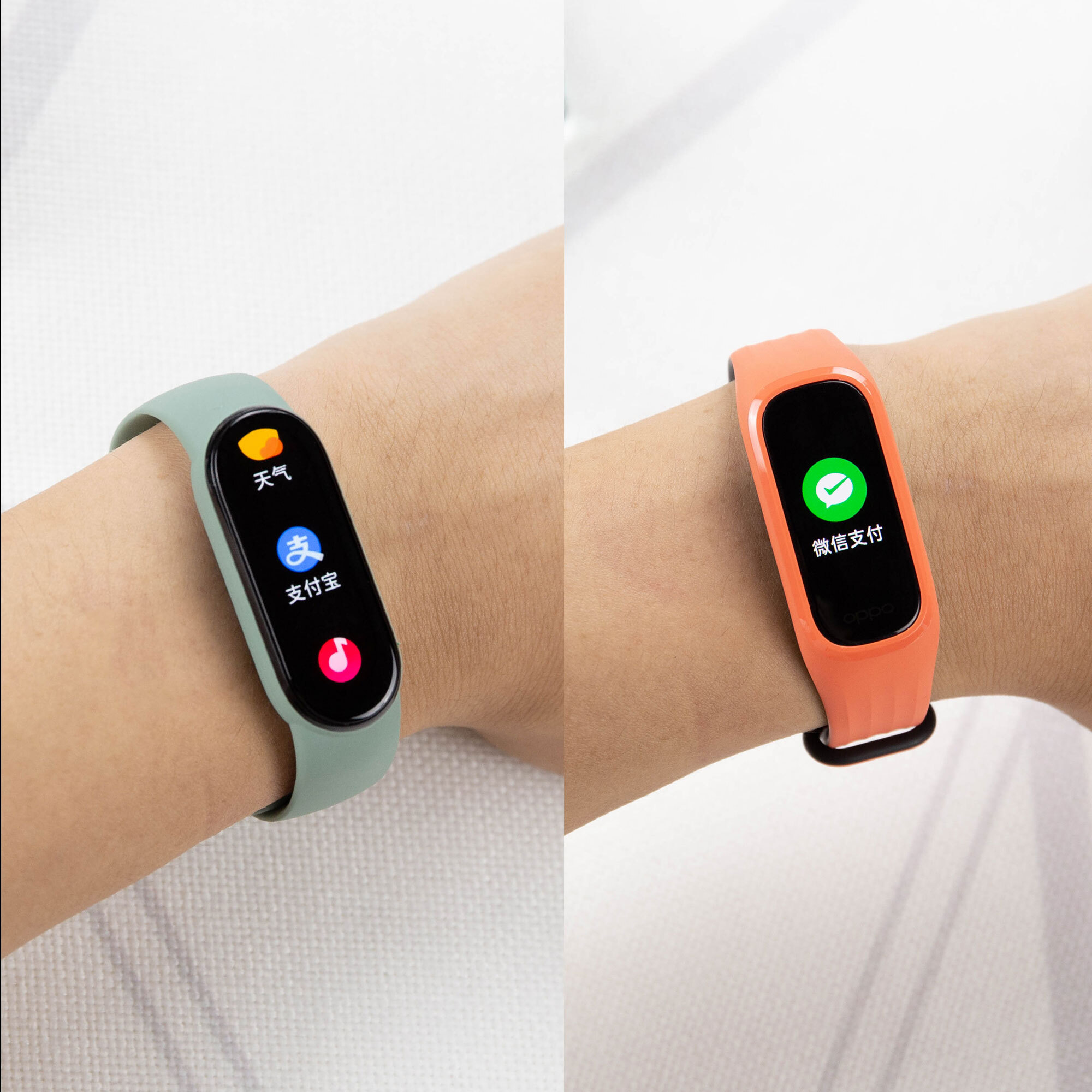 小米手环6对比oppo 手环活力版:颜值功能谁更高?