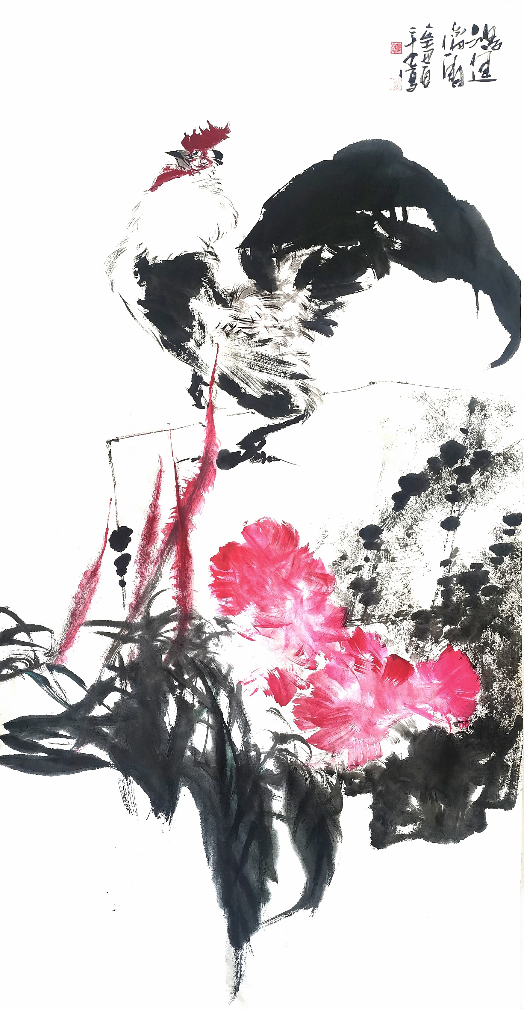 韦智杰:中国画"以神御形"是用宏观的视角表现微观的精神面貌__凤凰网