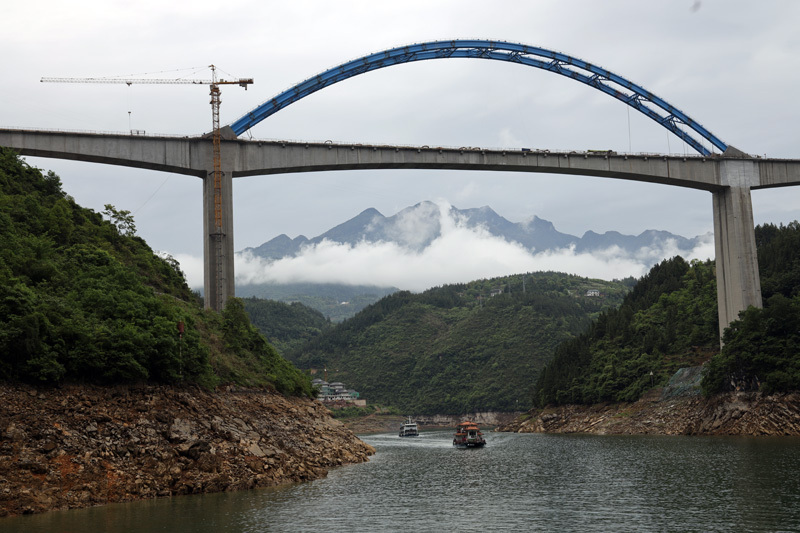 山水画廊神农溪__凤凰网